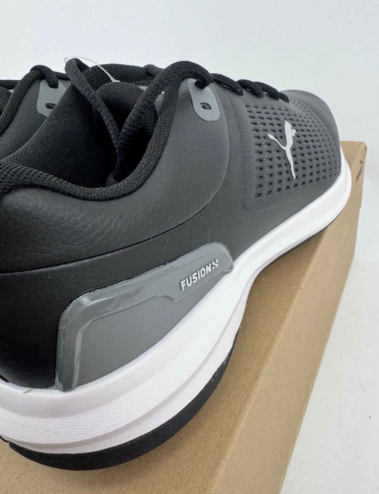 Puma Fusion Plus Spiked Men’s Golf Shoes Black Waterproof