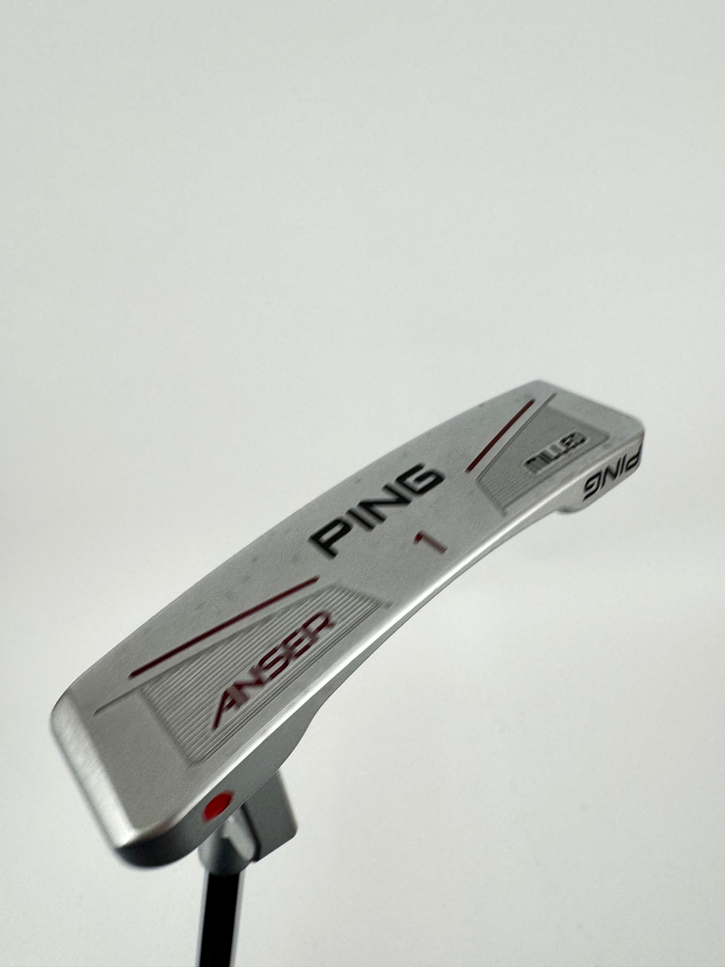 Ping Anser 1 Milled Putter Left Handed Red Dot /Steel /Slight Arc /32130
