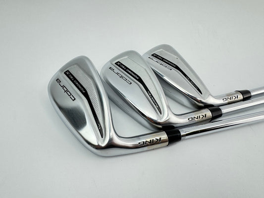 Cobra Forged Tex X Irons 6,8+PW Left Handed Elevate Regular Flex Steel /25005