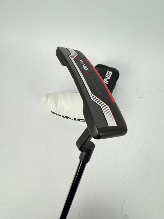 Ping Anser 2 Putter Black Dot Slight Arc 34.5” /Right Handed /Headcover /31968