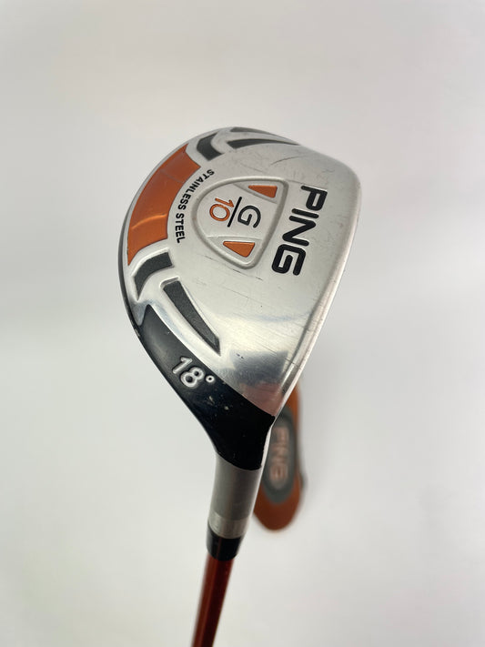 Ping G10 2 Hybrid 18* Regular Flex Graphite/Right Handed /New Grip /26133