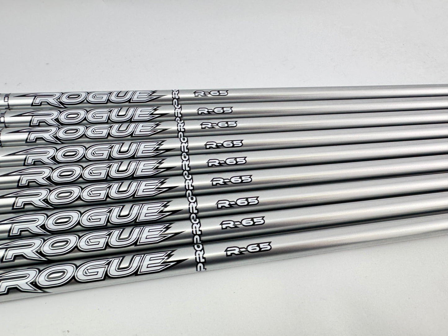 Aldila Rogue Pro Iron Shaft Set (9) Regular Flex Graphite 40.25” /0.370 /New