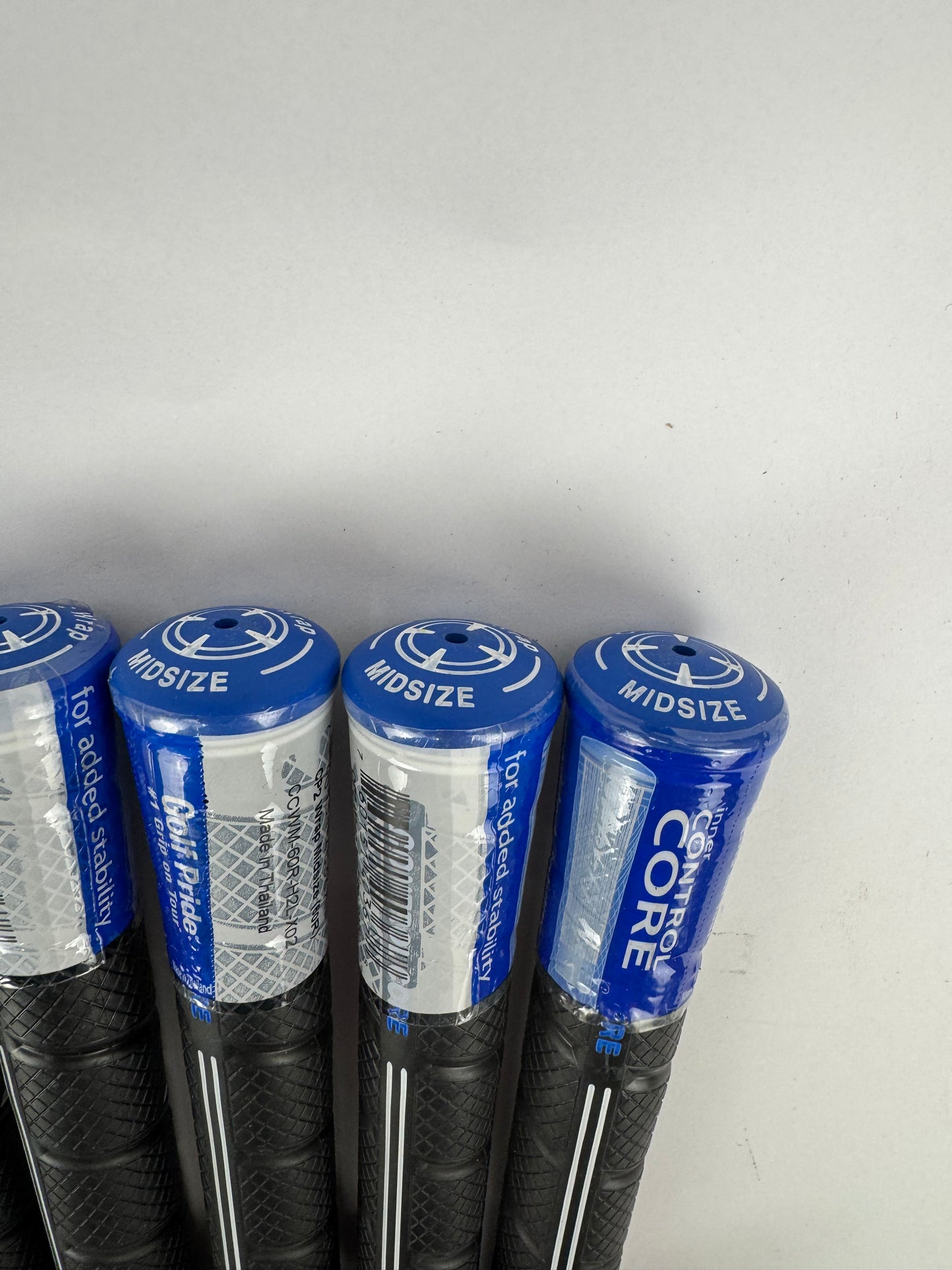 Golf Pride CP2 Wrap Golf Grips (7) Men’s Midsize /Black/Blue /New /32136