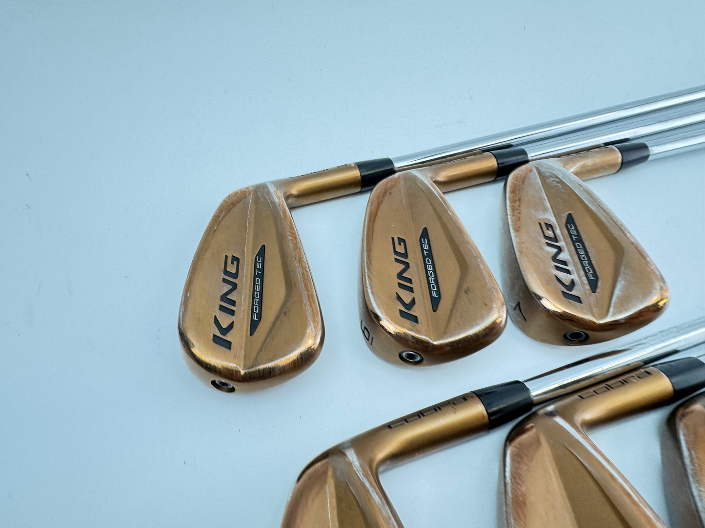 Cobra Forged Tec Copper Irons 5-PW Elevate MPH 95 Regular Steel +1/2” /28864