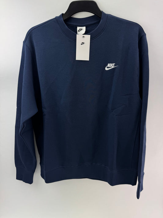Nike Golf Club Crew Pullover Fleece Jumper UK Large /Navy /New /24964
