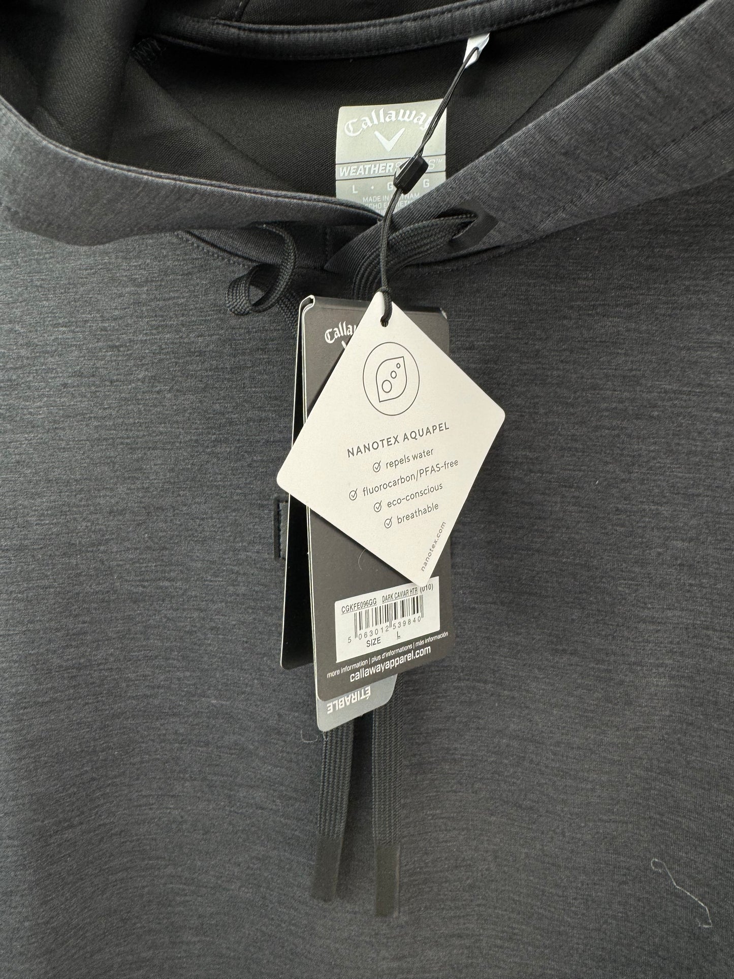 Callaway Golf Aquapel Hoodie Premium Pullover Mens UK Large /New /25231