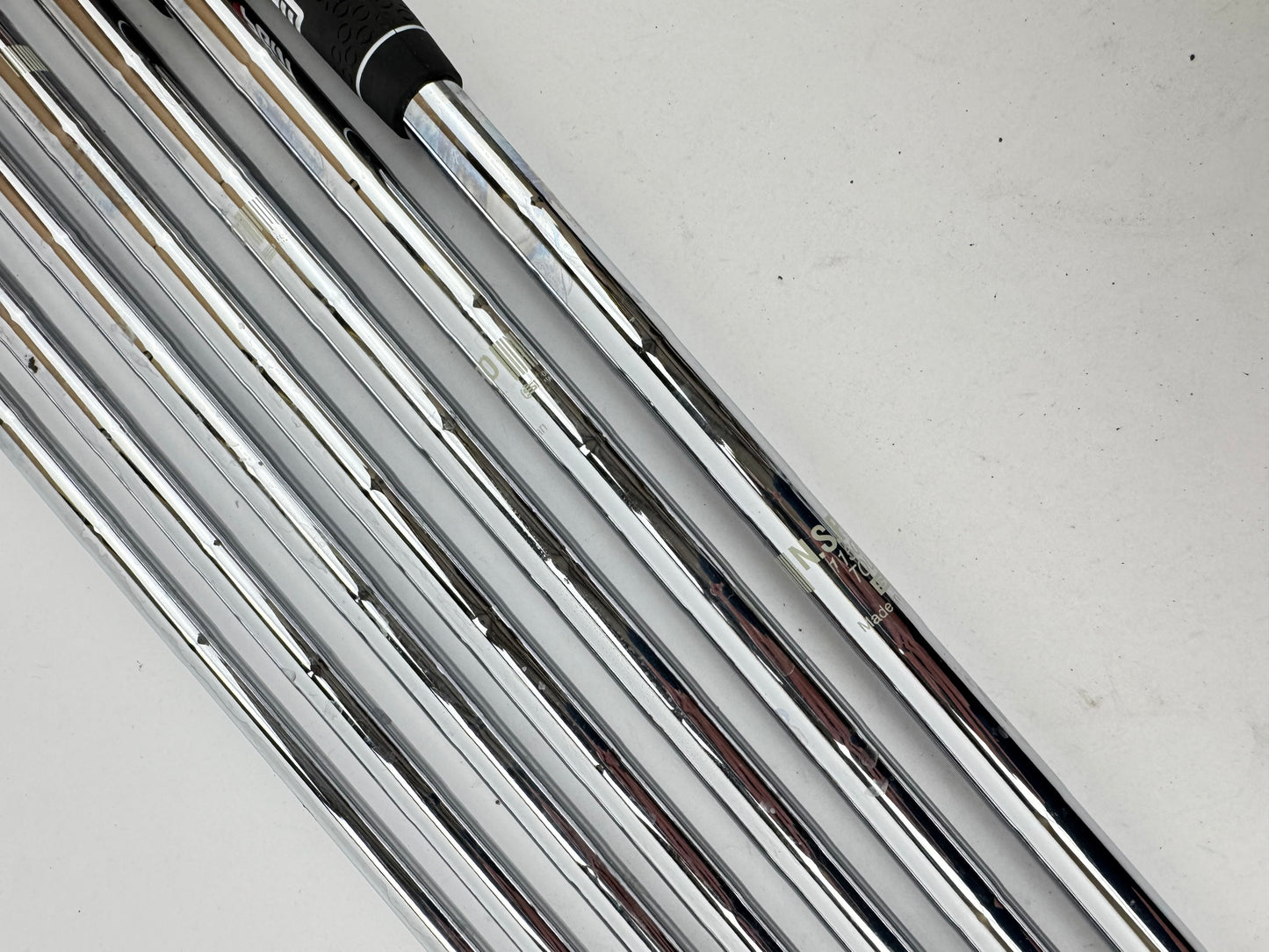 Miura MC-102/CB-202 Irons 4-PW Forged Nippon 1050GH Stiff Steel /New Grips/33953