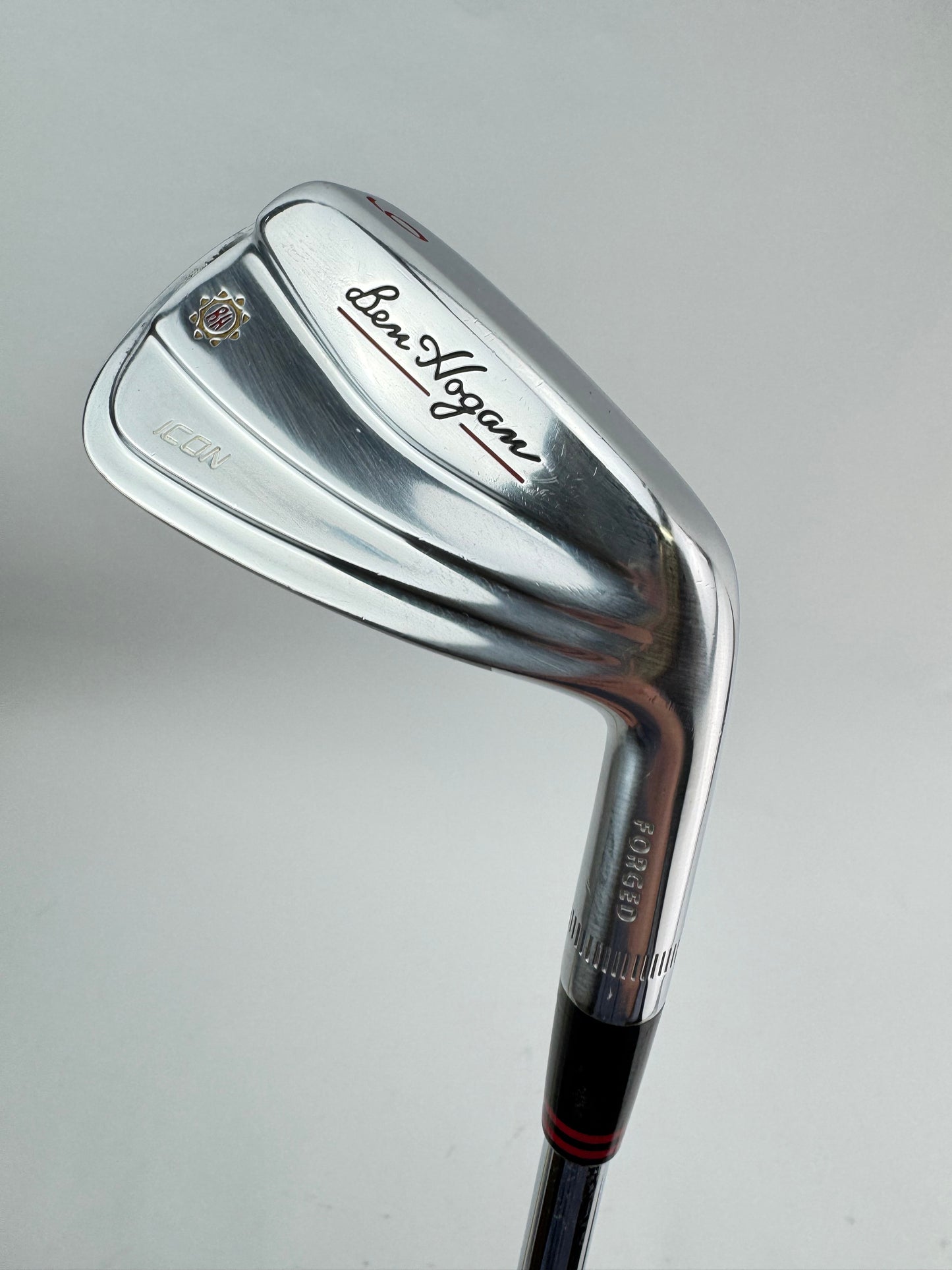 Ben Hogan Icon 9 Iron Forged KBS Tour 90 Stiff Flex Steel /Right Handed /23509