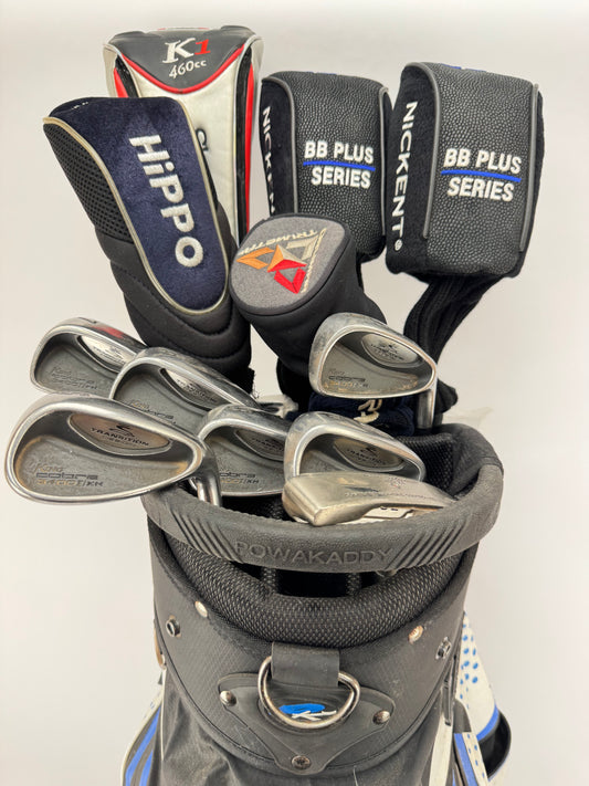 Mens Cobra Golf Package Set 12 Clubs Regular Graphite /New Grips /Bag /34403