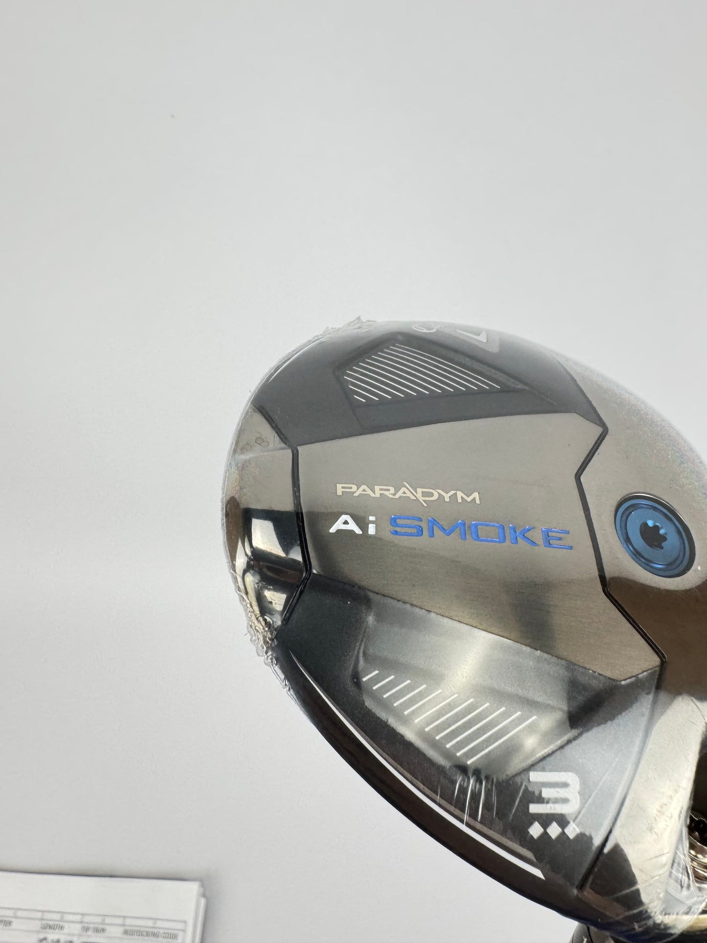 Callaway AI Smoke Paradym 3 Wood Triple Diamond UST Helium F4 Stiff /New /32353