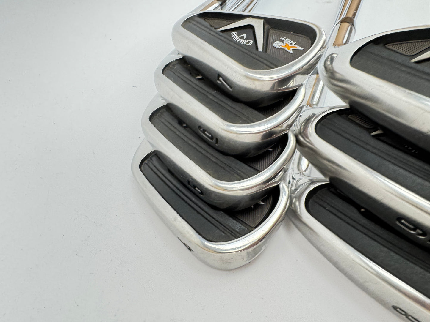 Callaway X2 Hot Pro Irons 4-PW XP95 R300 Regular Steel Shafts /New Grips /33929