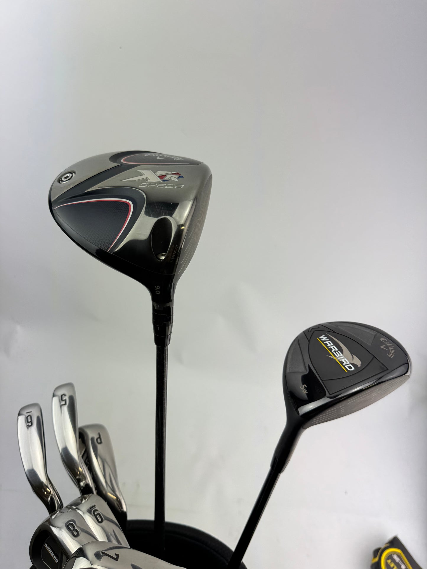 Callaway Warbird Package Set (10 Clubs) Uniflex/Stiff /Right Handed /Bag /30508