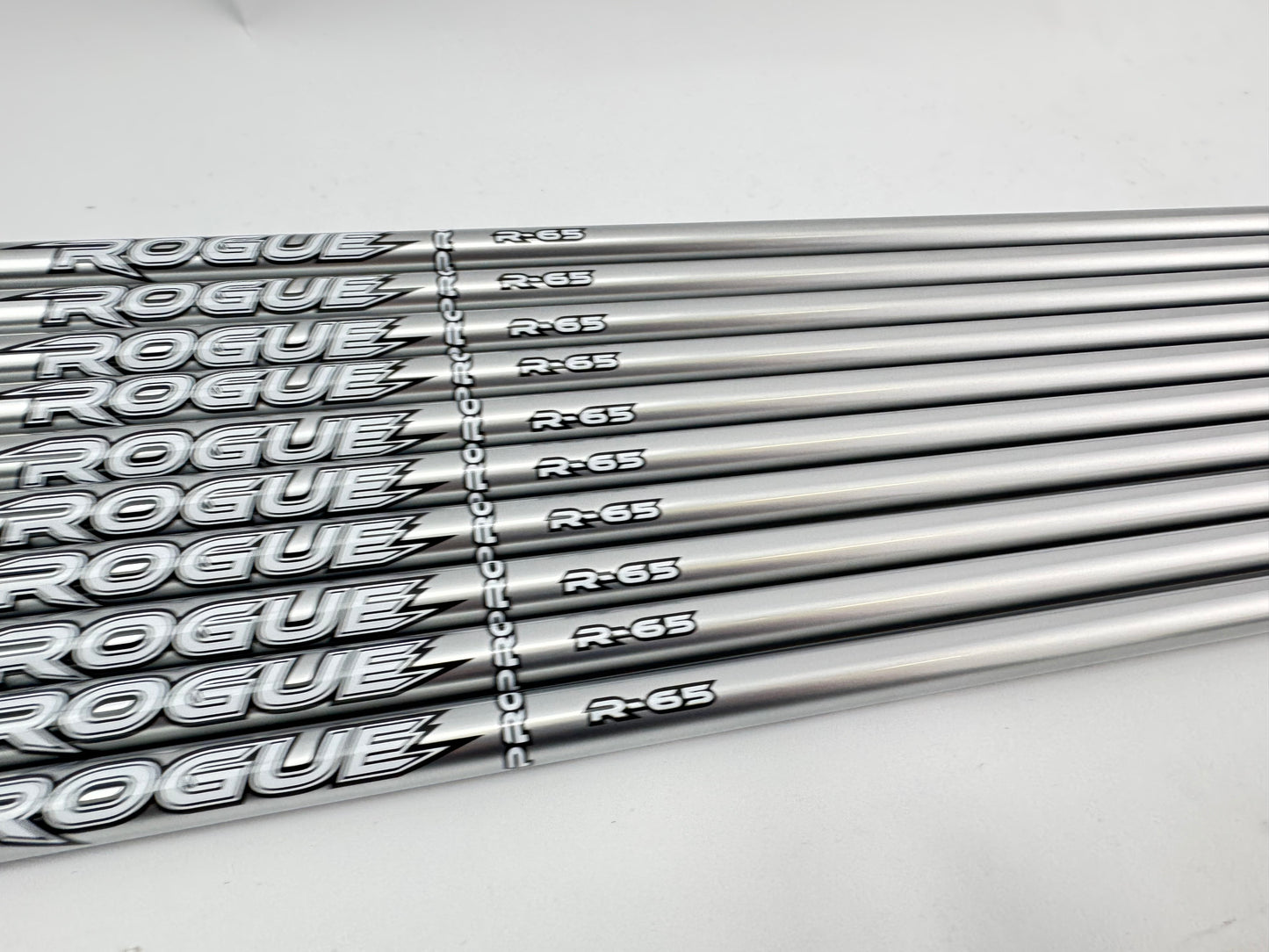 Aldila Rogue Pro Iron Shaft Set (10) Regular Flex Graphite 40.25” /0.370 /New