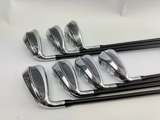 Cobra Ladies T Rail Irons 5-SW Left Handed KBS PGI Ladies Graphite /New /30236