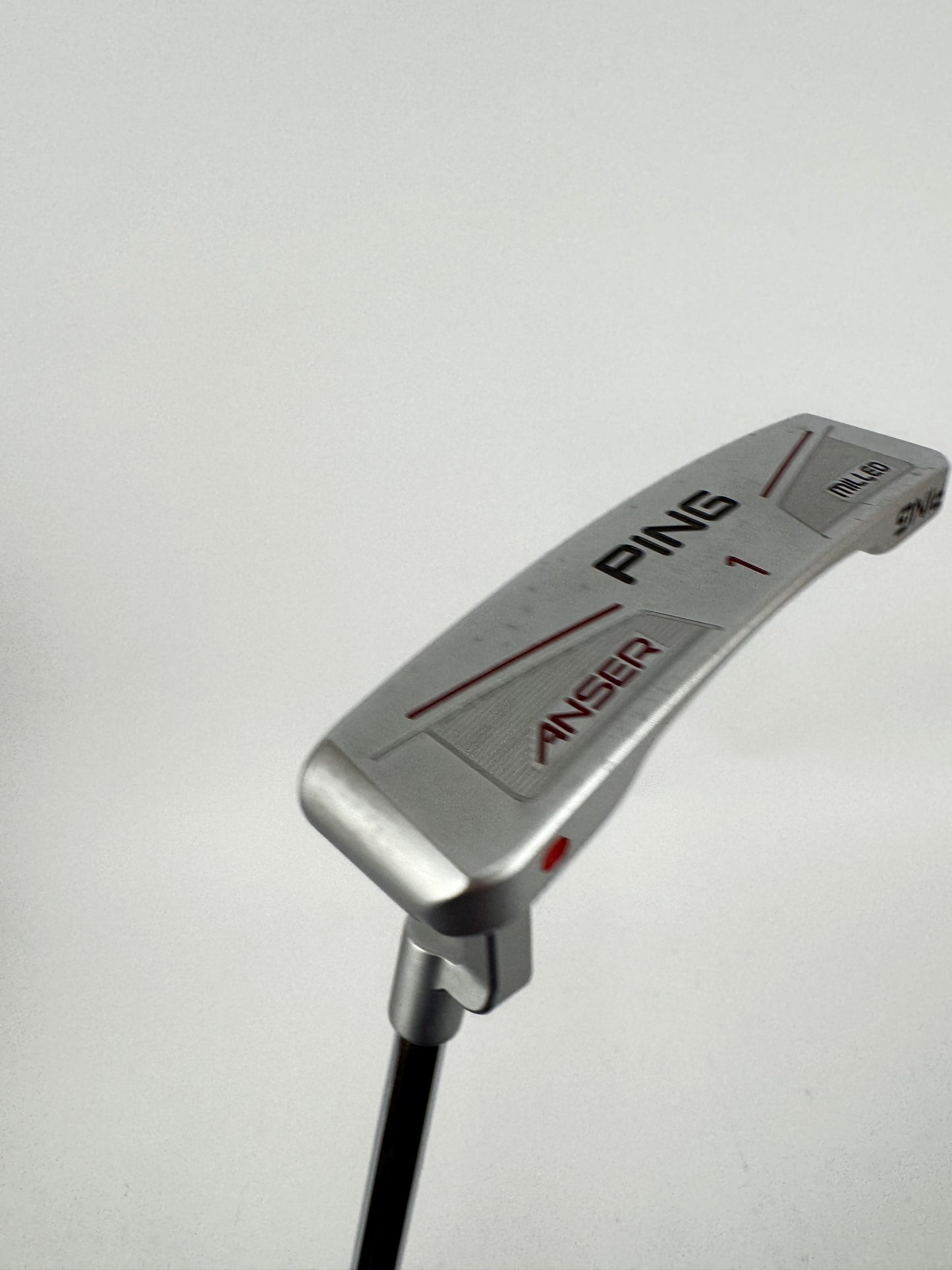 Ping Anser 1 Milled Putter Left Handed Red Dot /Steel /Slight Arc /32130