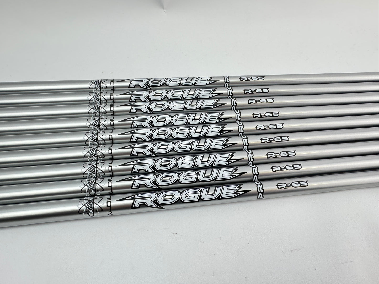 Aldila Rogue Pro Iron Shaft Set (9) Regular Flex Graphite 40.25” /0.370 /New