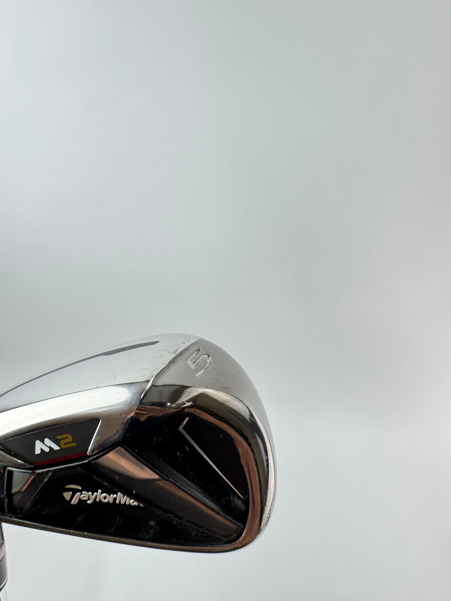 Taylormade M2 5 Iron Left Handed Regular Flex Steel +1/2” /Lamkin /25861