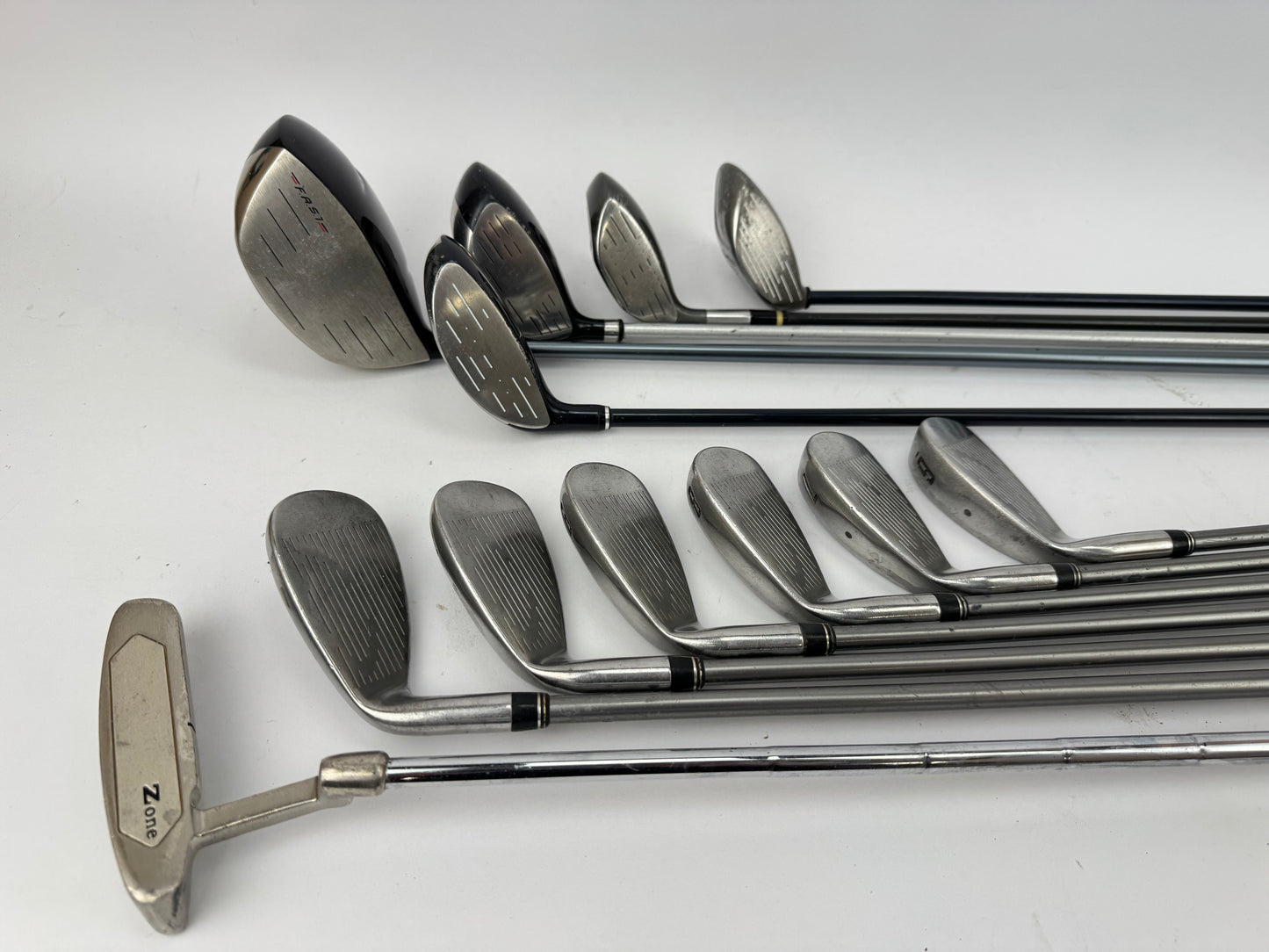 Mens Cobra Golf Package Set 12 Clubs Regular Graphite /New Grips /Bag /34403