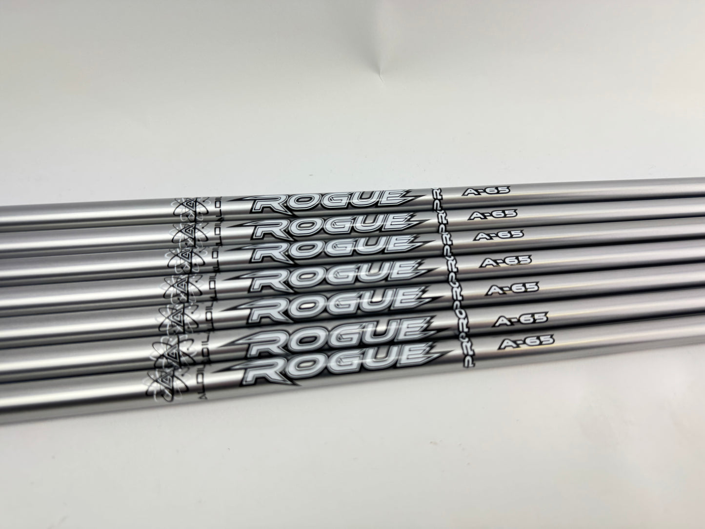 Aldila Rogue Pro Iron Shaft Set (7) 65 Senior Flex Graphite 40.25” /0.370 /New