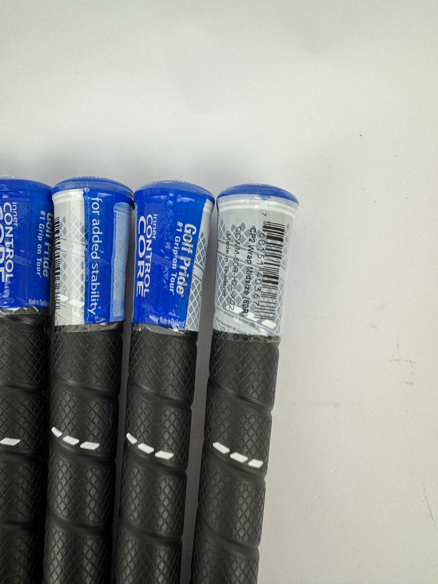 Golf Pride CP2 Wrap Golf Grips (7) Men’s Midsize /Black/Blue /New /32136