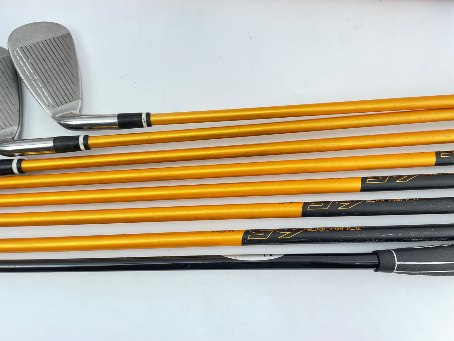 MD Golf Package Set 12 Clubs Regular Flex Graphite /Right /New Grips /Stand Bag
