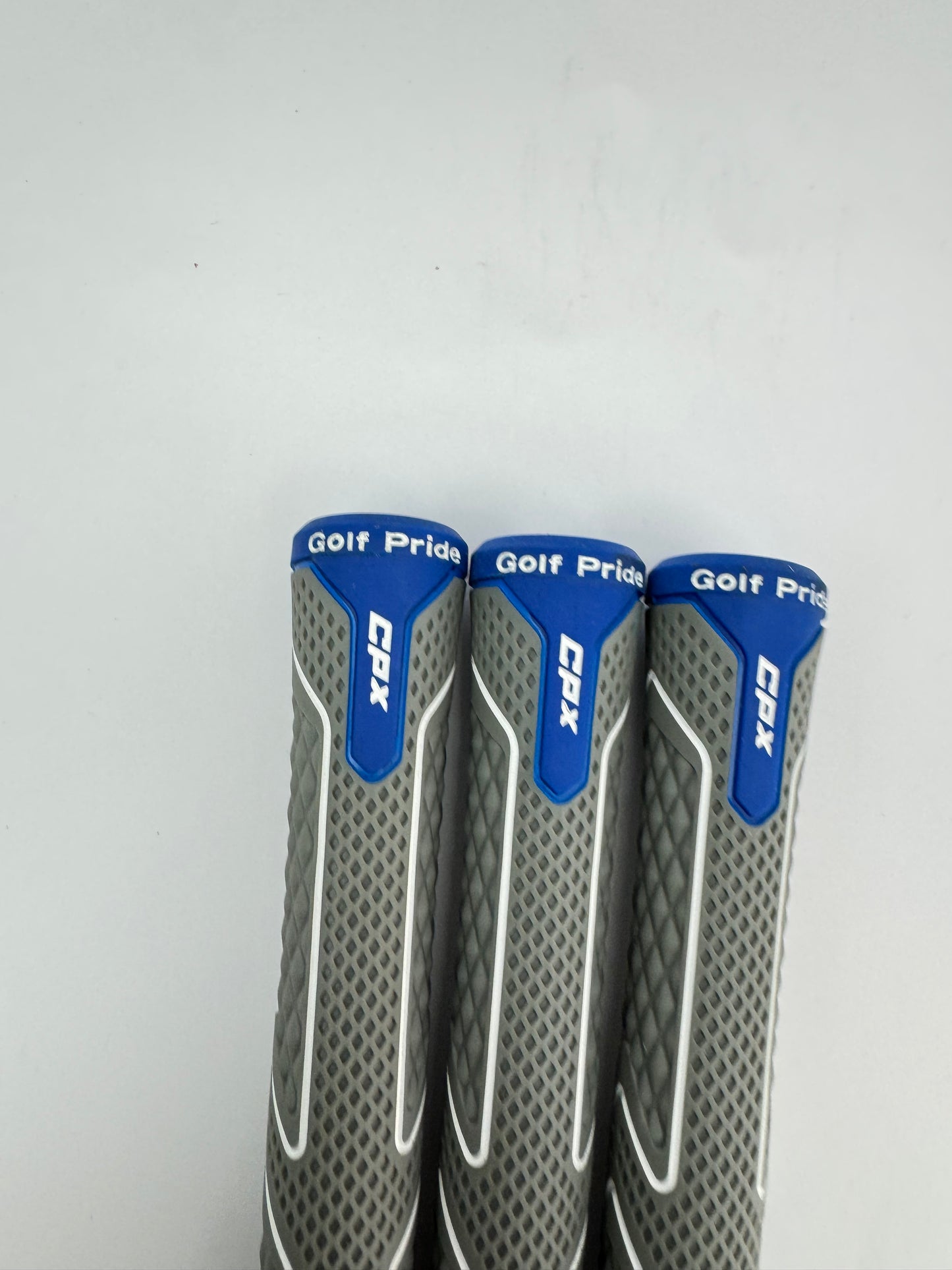 Golf Pride CPX Jumbo Golf Grips (3) Men’s /Grey/Blue /Pulled /24927