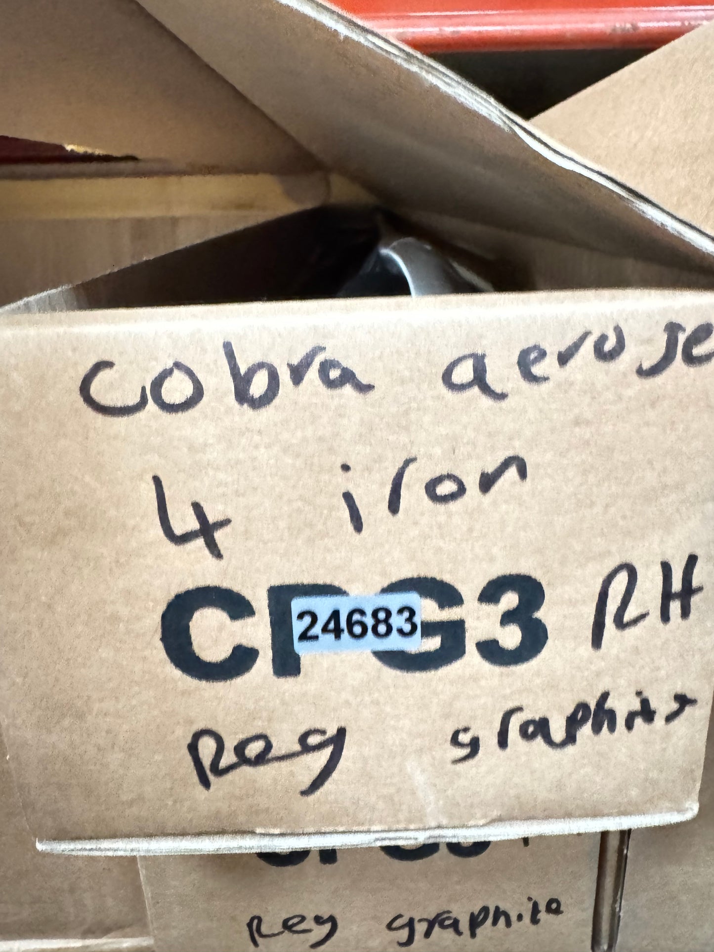Cobra Aerojet 4 Iron Driving Iron 18.5* KBS PGI 75 Regular Graphite /New /24683