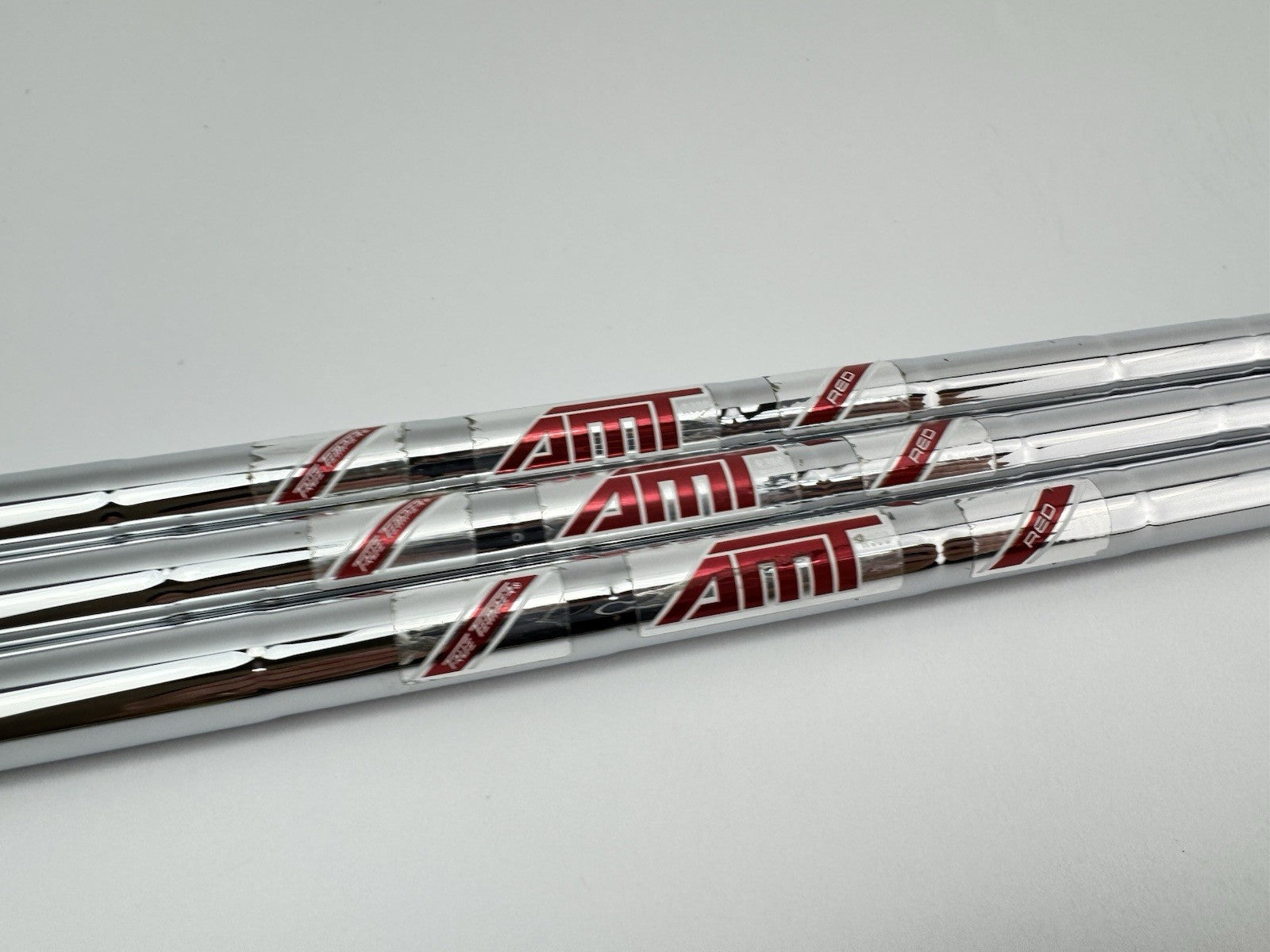 AMT Red Wedge Shaft Set (3) R300 Regular Flex Steel 0.355 Tapered /267172
