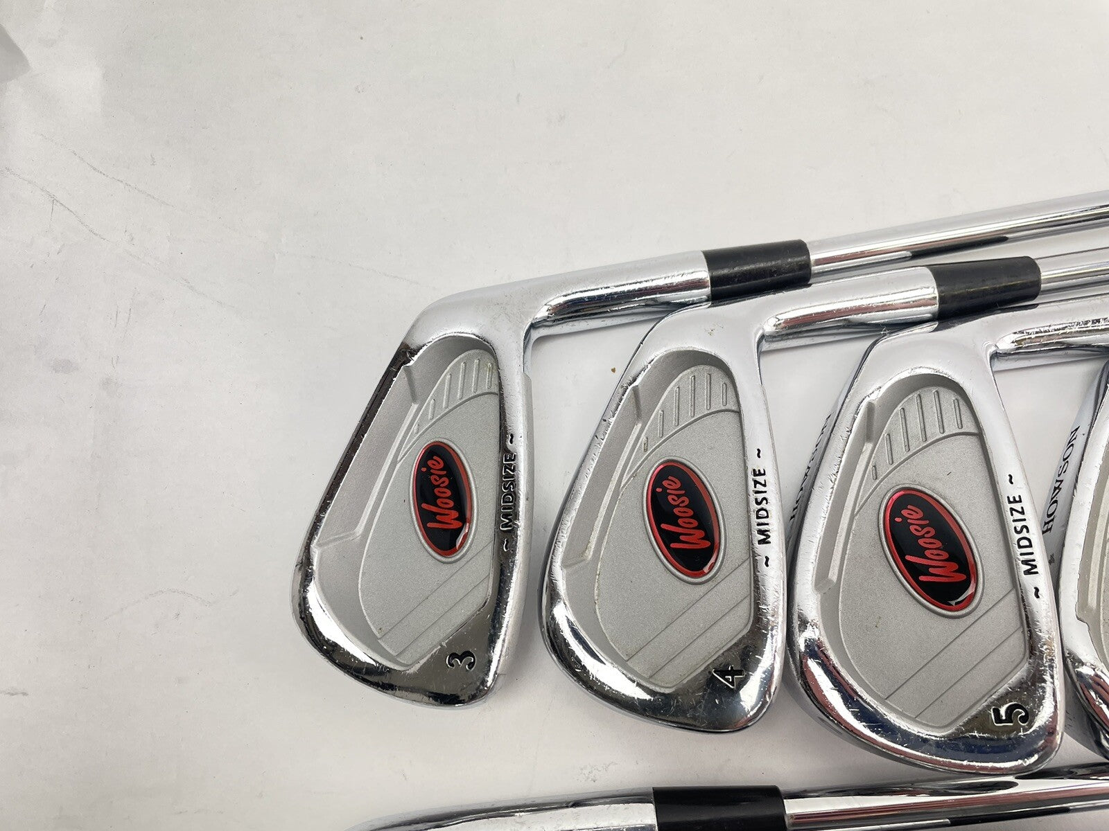 Howson Golf Iron Set 3-9+SW Woosie Regular Steel /Right /New Grips /209611