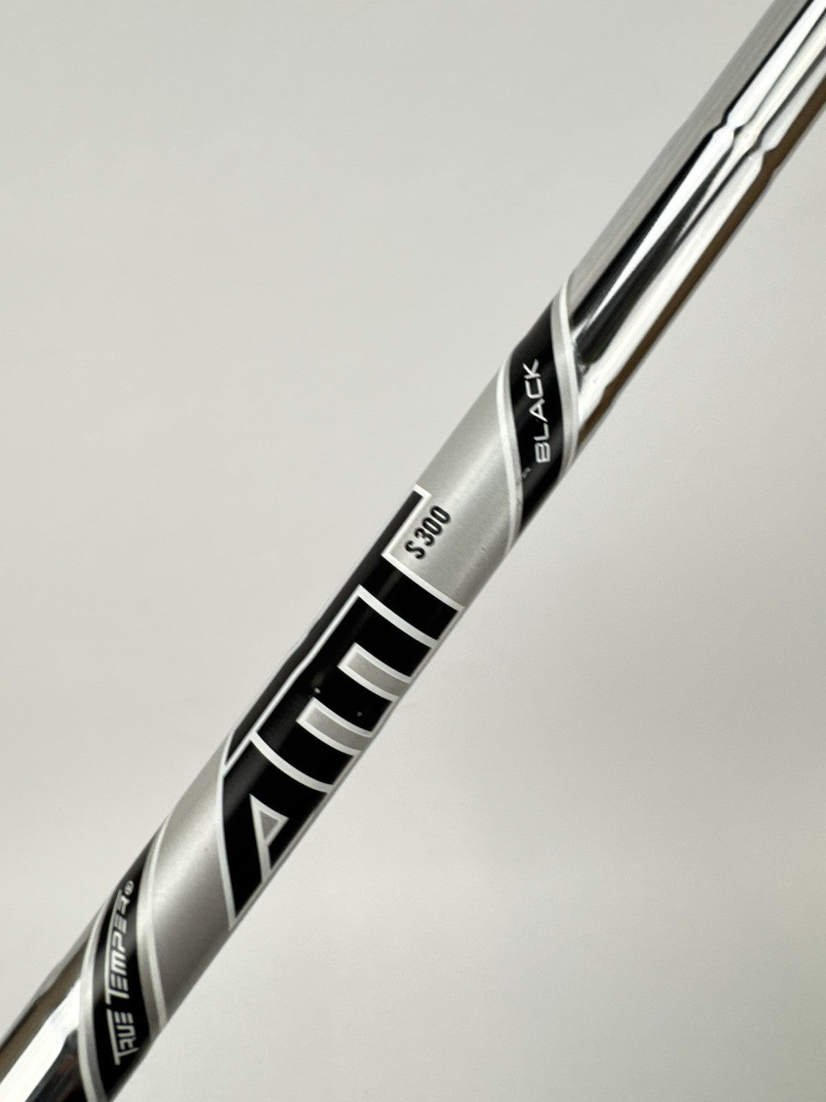 True Temper AMT Black Iron Shaft S300 Stiff Flex Steel 35.5” /0.355 /346383