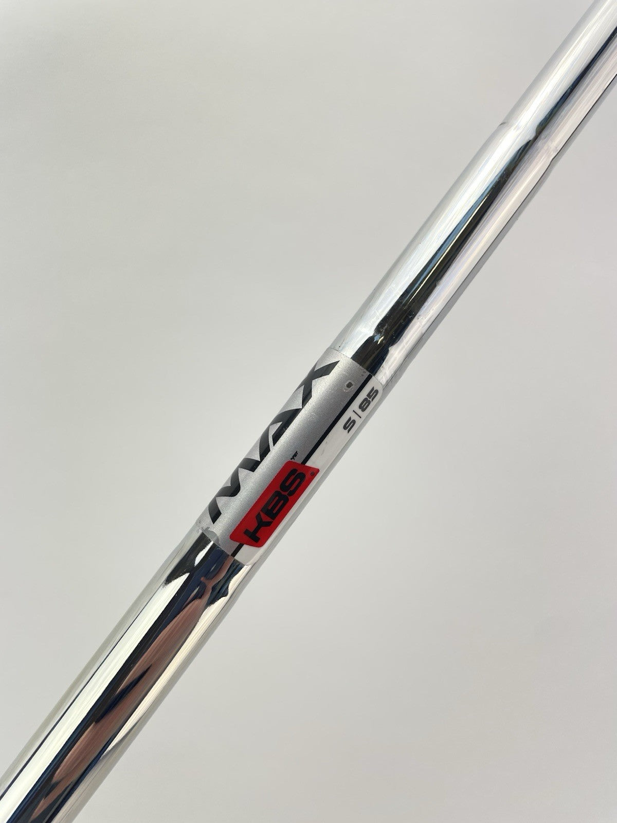 KBS Max 85 Iron Shaft Stiff Flex Steel 35.25” /0.370 Parallel /275464
