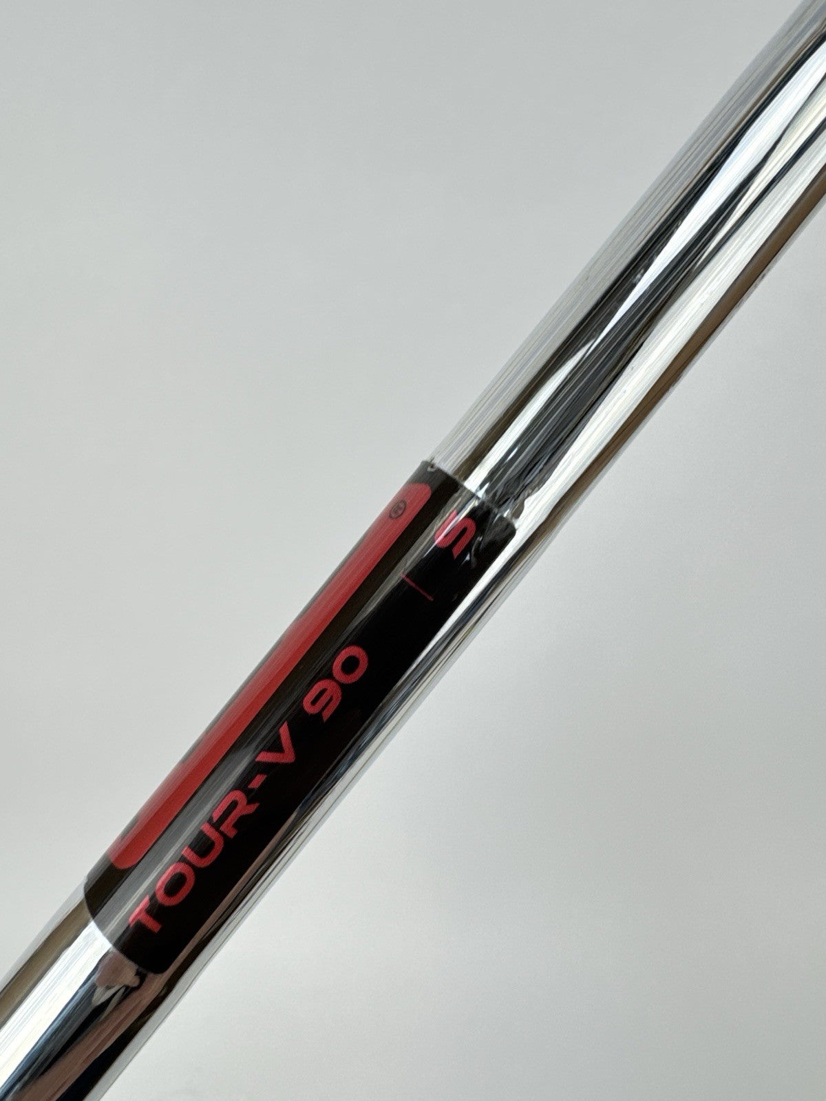 KBS Tour-V 90 Iron Shaft Stiff Flex Steel 35” /0.370 Parallel /338377