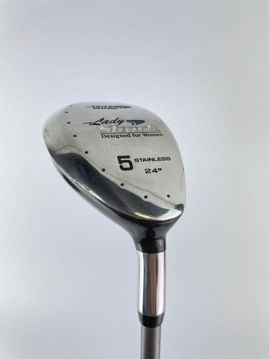 Tiger Shark Ladies 5 Hybrid 24* Womens Flex Graphite /Right /New Grip /121590