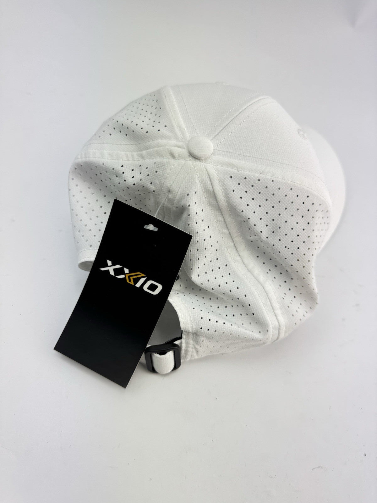 XXIO Golf Ladies Cap Black One Size Adjustable /White /New /291045