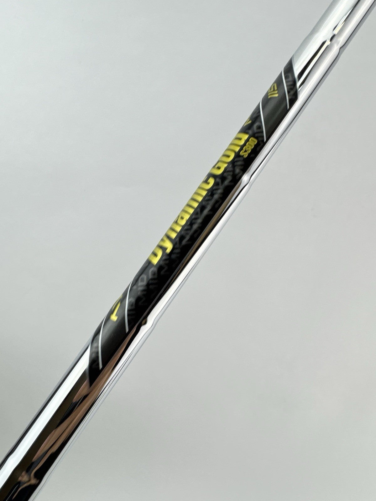 Dynamic Gold 115 Iron Shaft Mid S300 Stiff Flex Steel 35.75”/0.355 Tapered/270195