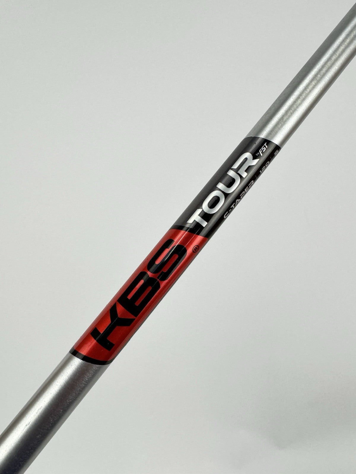KBS Tour C-Taper Iron Shaft 120 Stiff Flex Steel 36” /0.355 Tapered /322440