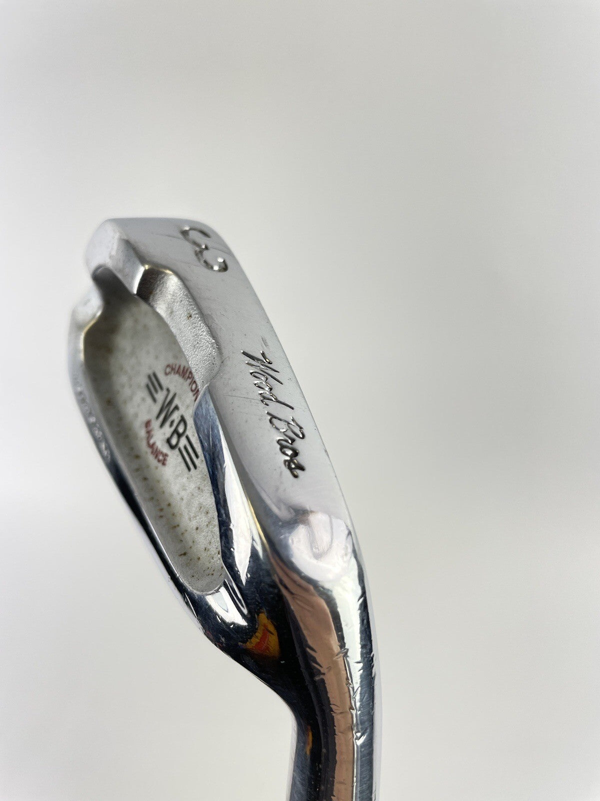 Wood Bros 3 Iron Mens Tour Forging Regular Flex Graphite /Right /New Grip /44156