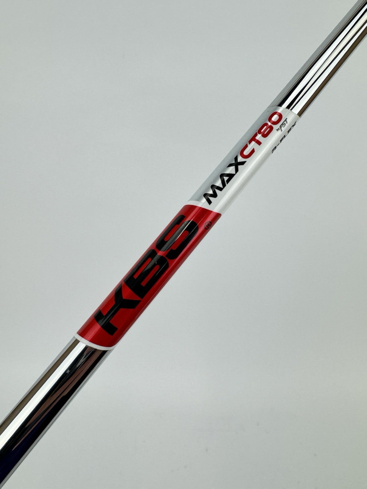 KBS MAX CT 80 Iron Shaft Stiff Flex Steel 35” /0.370 Parallel /317700
