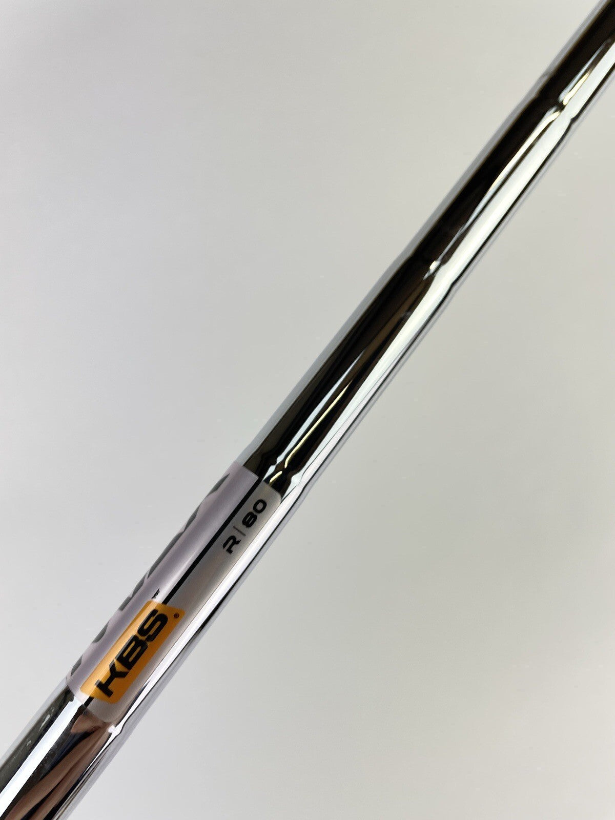 KBS Max Iron Shaft 80 Regular Flex Steel 36” /0.370 Parallel /123644