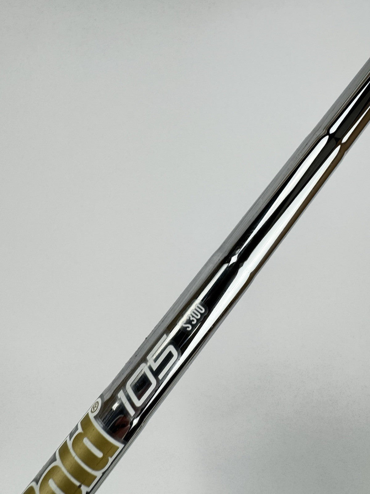 Dynamic Gold 105 Iron Shaft S300 Stiff Flex Steel 35.75” /0.355 Tapered /328114