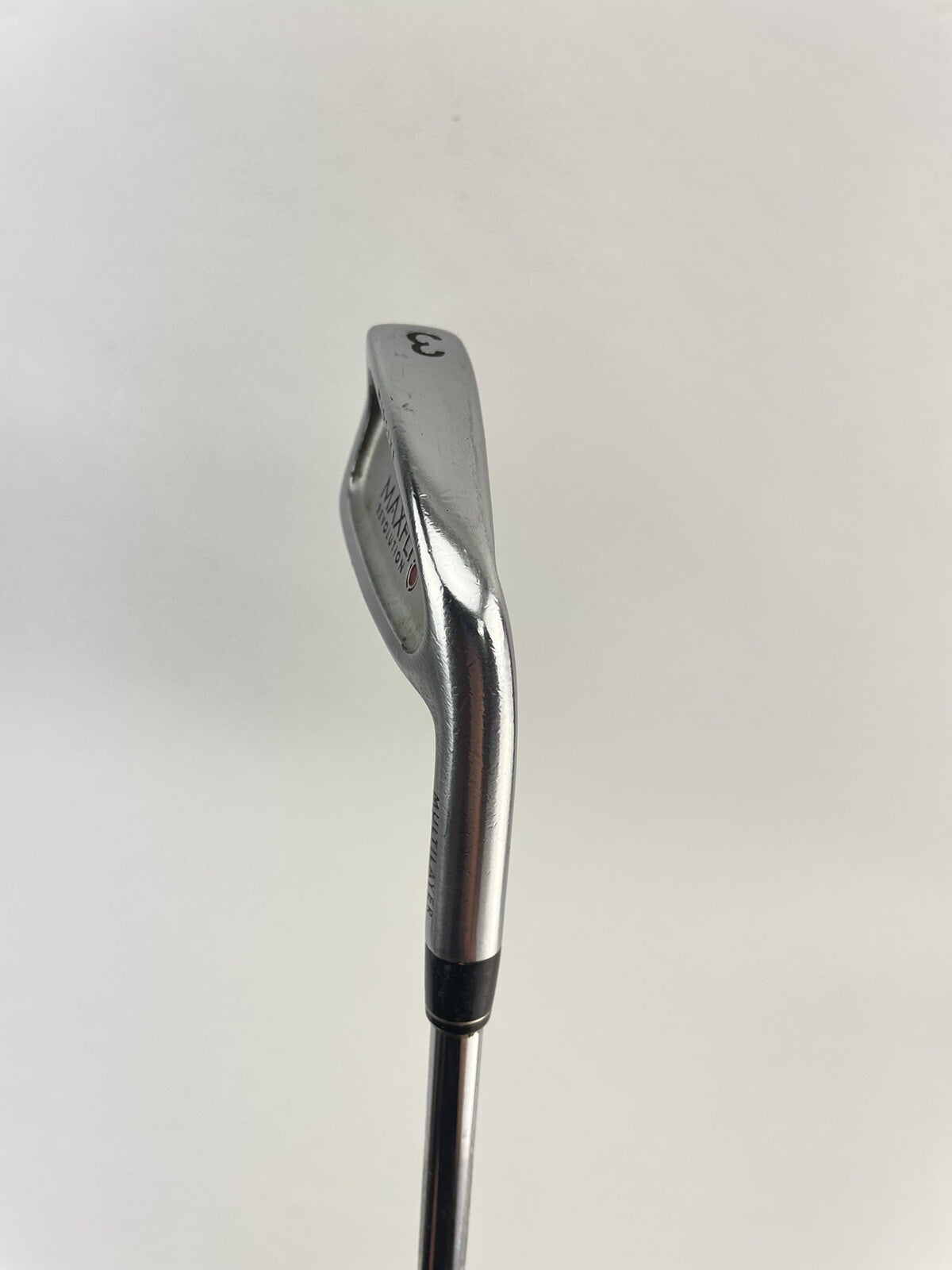 Maxfli Golf 3 Iron Midsize Revolution Regular Flex Steel /Right /New Grip /186853