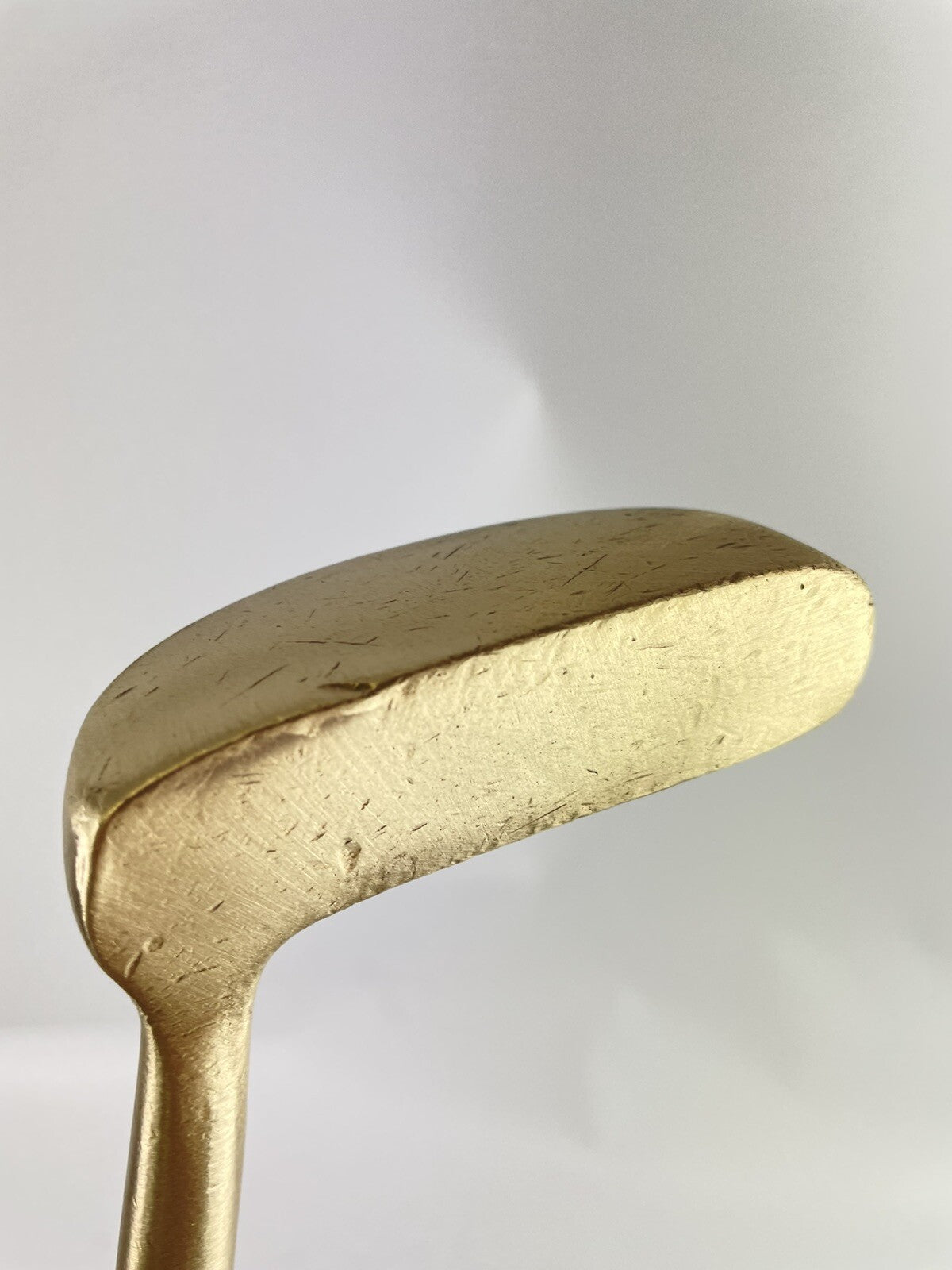 Dunlop Golden Arrow Putter 35” Heel Shafted Brass /Right Handed /New Grip /61448