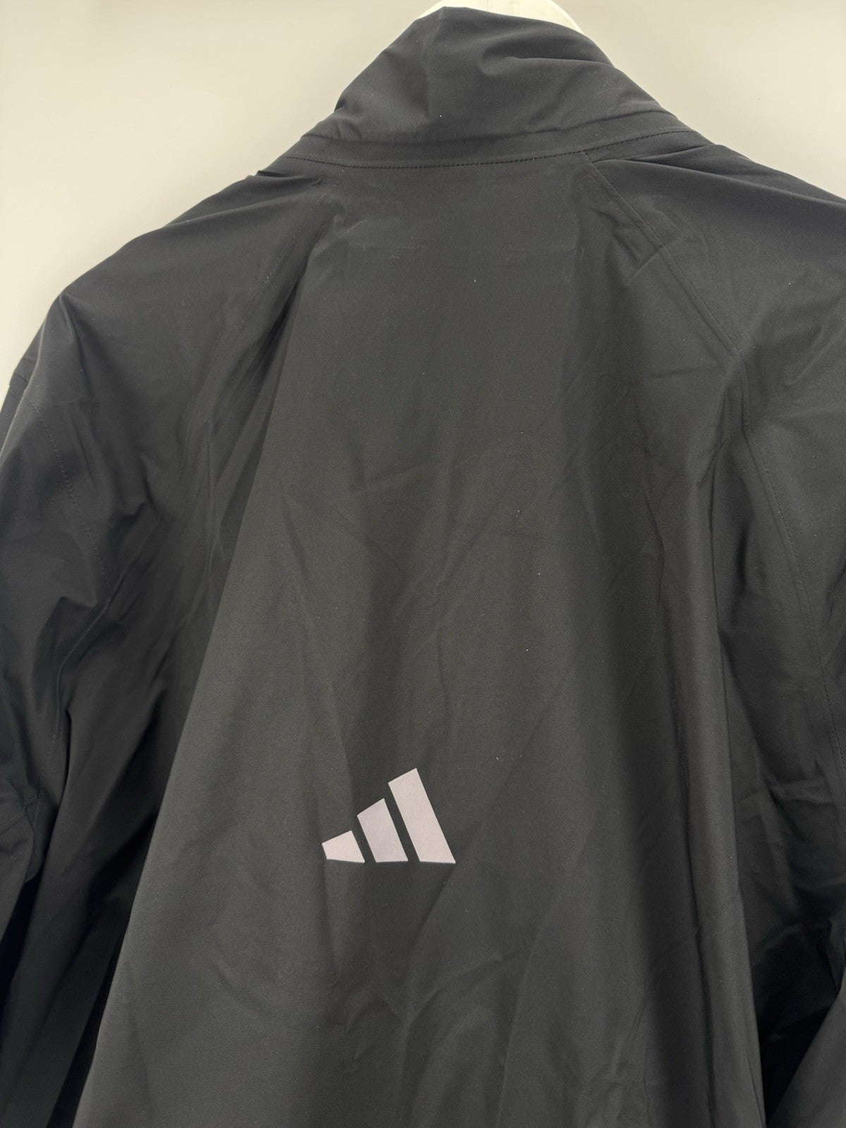 Adidas ClimaProof Black Golf Jacket Men's Size XL Waterproof Lightweight/325085