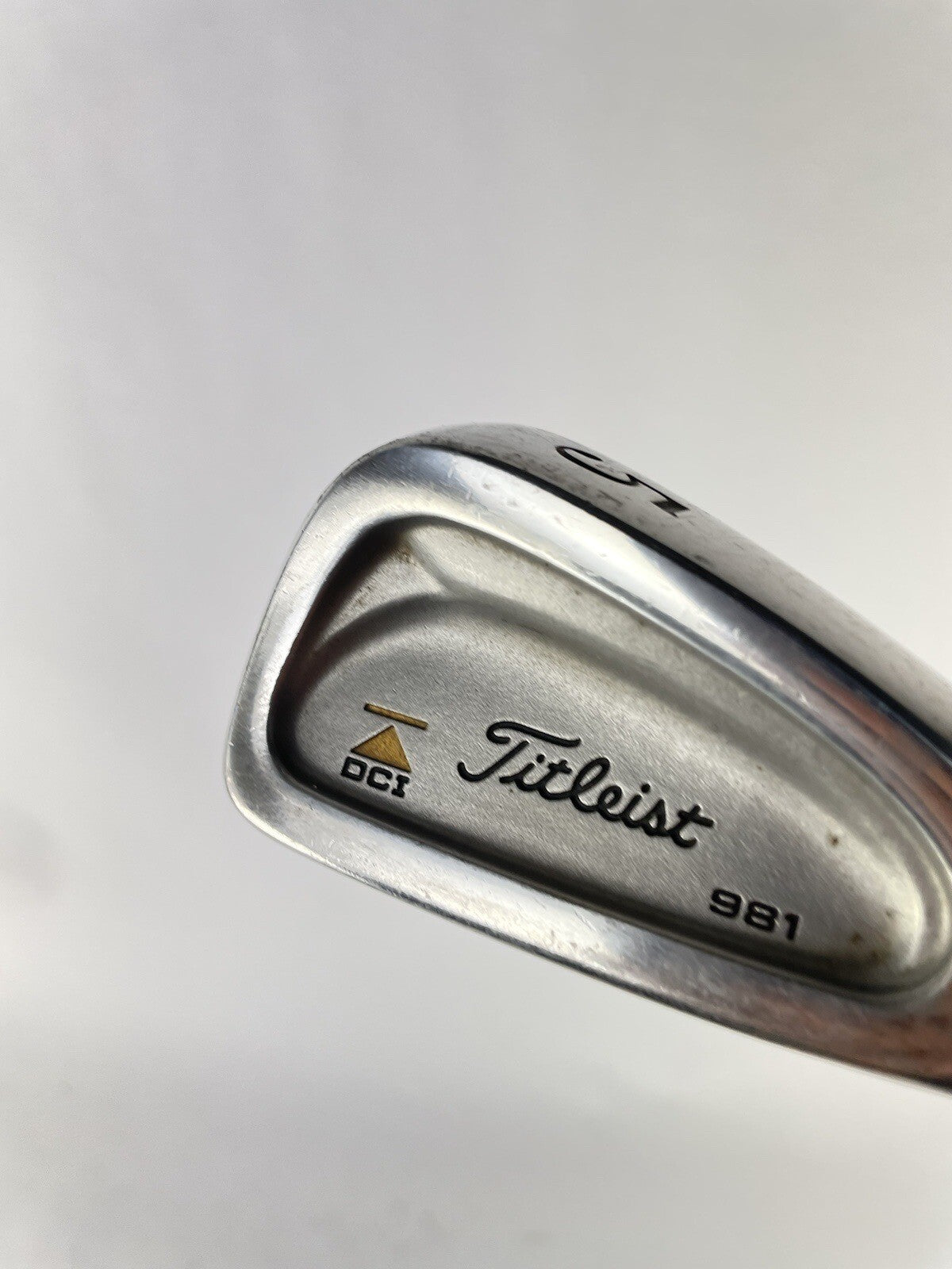 Titleist Golf 5 Iron DCI 981 Stiff Flex Steel /Right Handed /New Mid Grip /146311