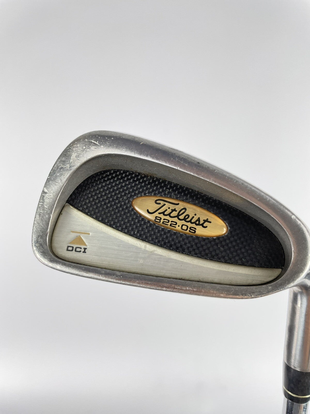 Titleist Dci 822 OS 6 Iron Regular flex Steel /New Grip /08841
