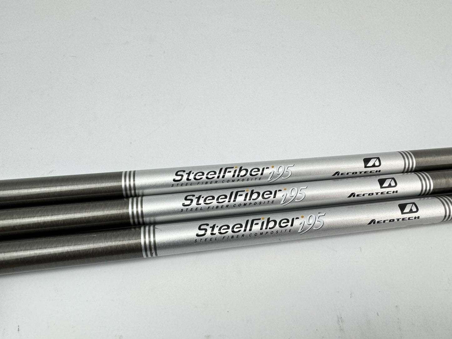 Steelfiber Aerotech Wedge Shaft Set (3) i95 Stiff Graphite 0.355 Tapered /297672