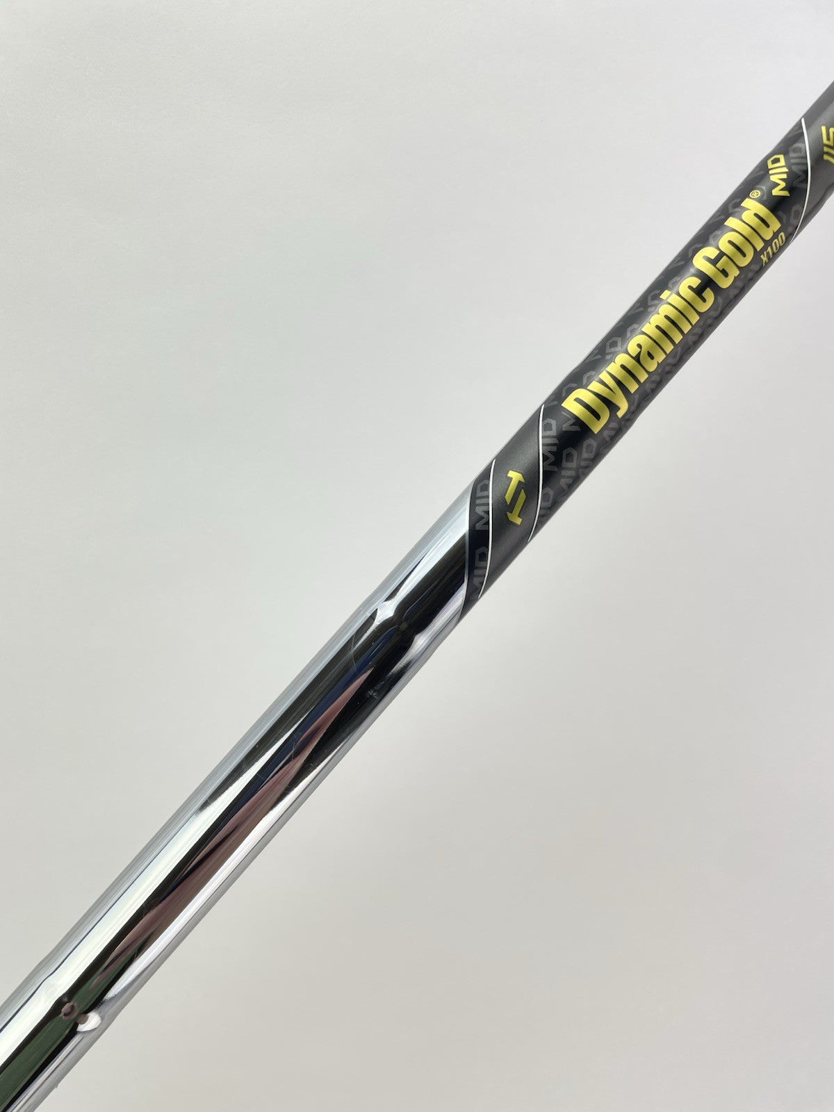 Dynamic Gold Mid 115 Iron Shaft X100 X Flex Steel 35.25” /0.355 Tapered /288371
