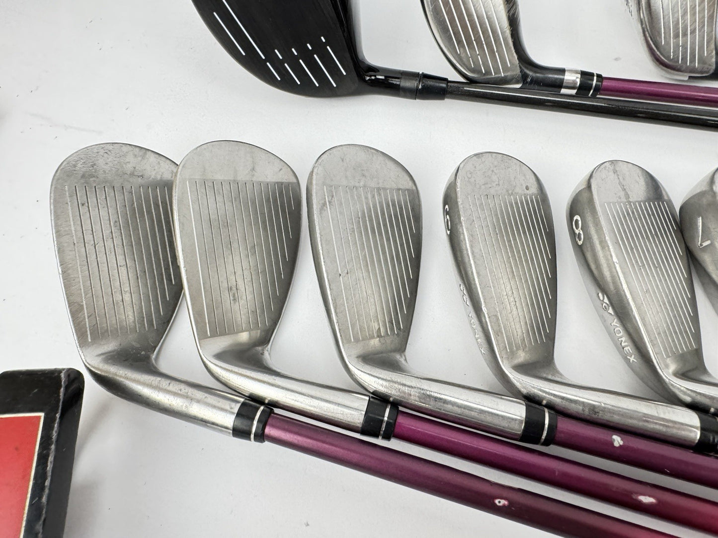 Yonex Ladies Package Set 12 Clubs /Graphite /Right /Bag /New Grips /3557110