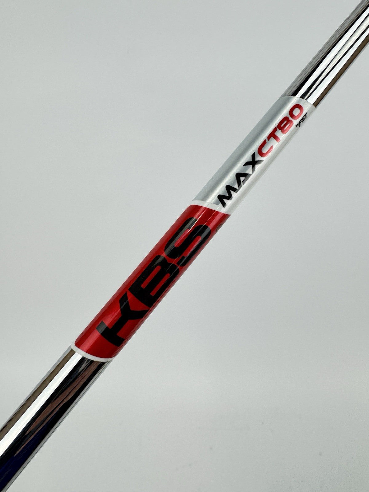 KBS MAX CT 80 Iron Shaft Stiff Flex Steel 35” /0.370 Parallel /317701