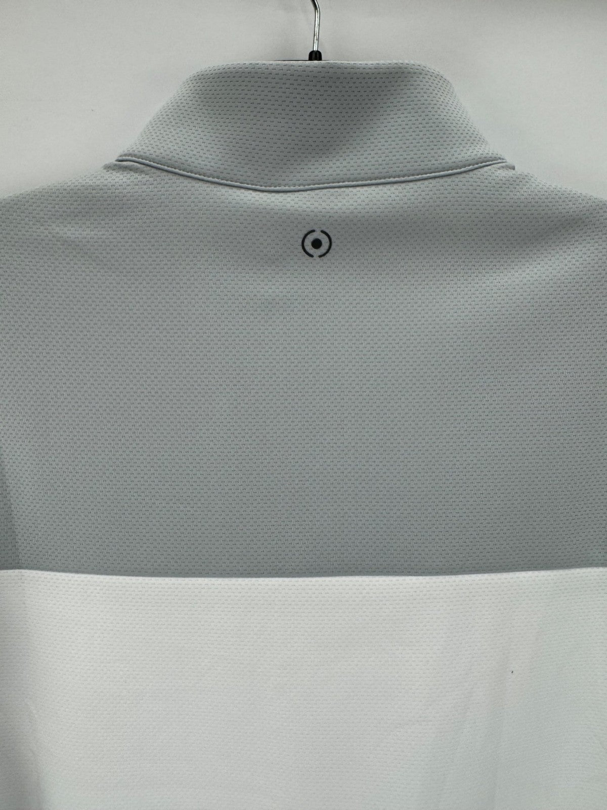 PING Kinver 1/4 Zip Pullover Sweatshirt Men's Large White Pearl Grey/372278